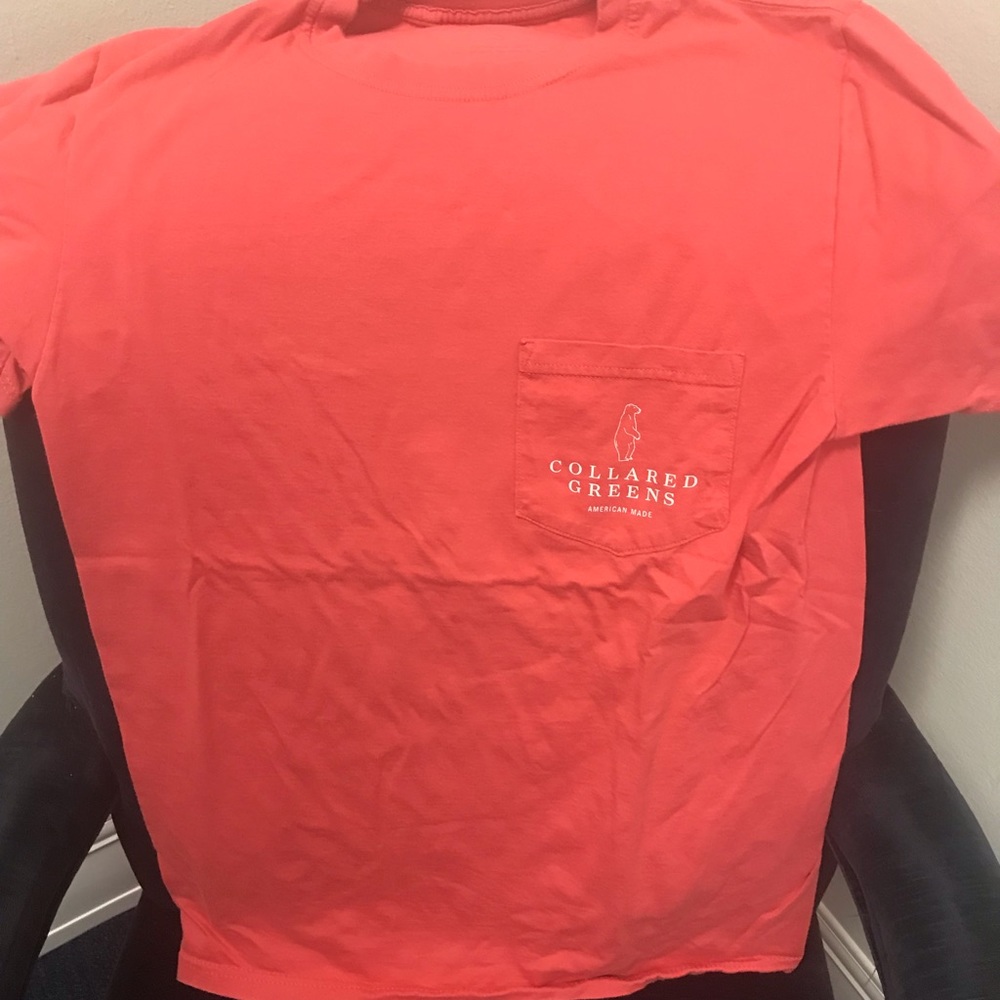 Collared Greens short sleeved pocket T-shirt